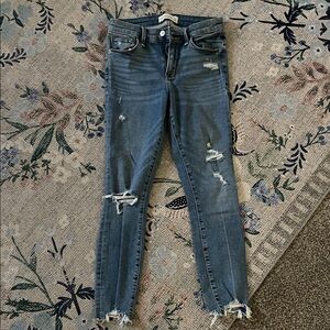 Abercrombie & Fitch Mid Rise Super Skinny Ankle